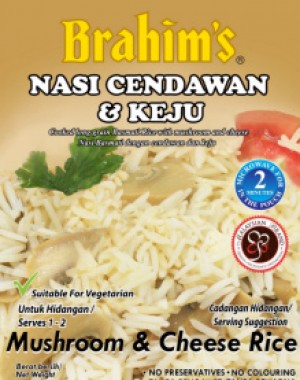 Nasi Cendawan Keju Nasi Cendawan Keju