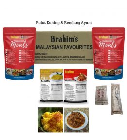 Pulut Kuning & Rendang Ayam Set Carton