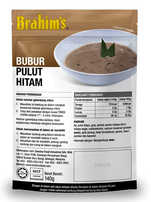 Bubur Pulut Hitam