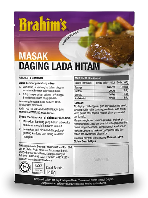 Daging Masak Lada Hitam
