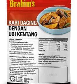 Kari Daging Dengan Ubi Kentang