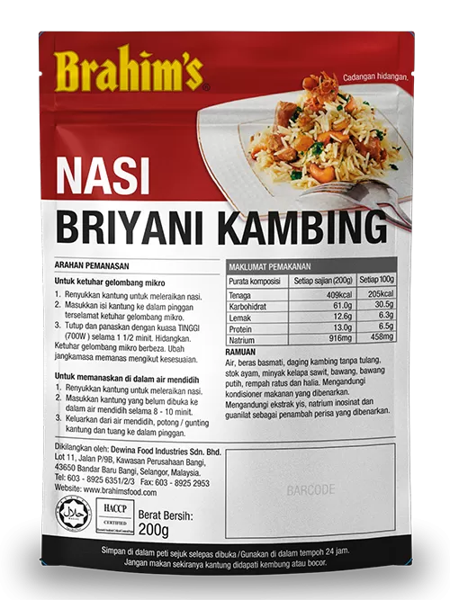 Nasi Briyani Kambing