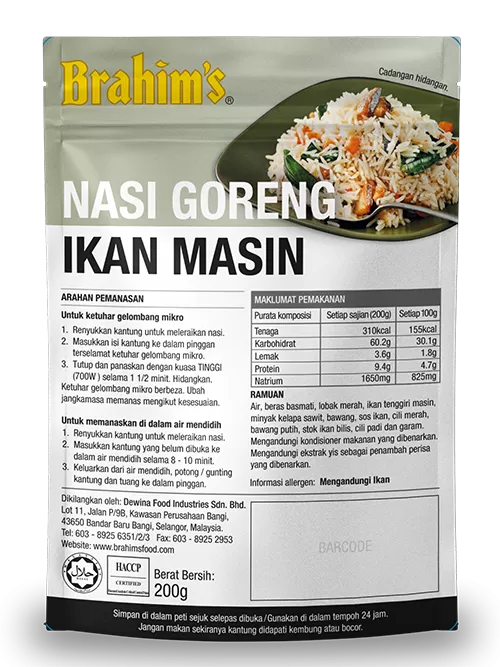 Nasi Goreng Ikan Masin