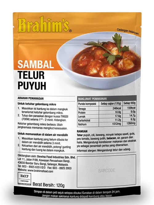Sambal Telor Puyuh