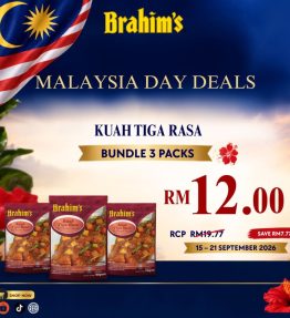 Kuah Tiga Rasa 3 Packs – ONLY RM 12.00