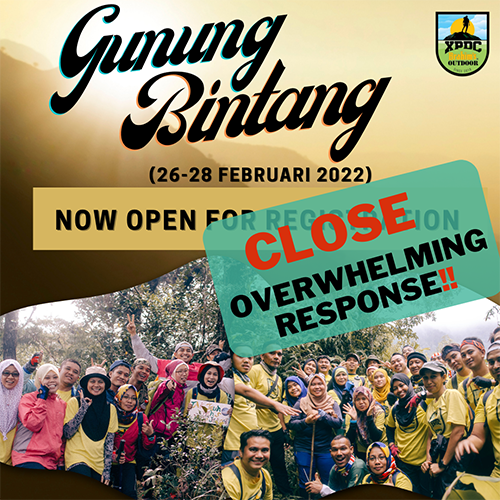 XPDC Gunung Bintang Kedah 26-28 Feb 2022