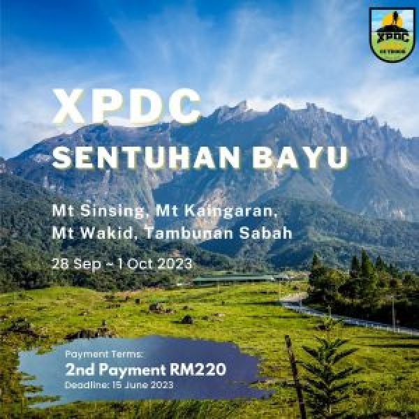 XPDC Sentuhan Bayu Sabah 28 Sep - 1 Oct 2023 (2nd Payment)