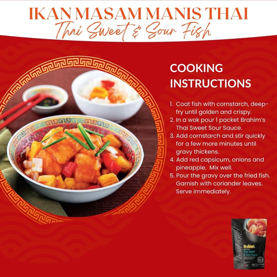 Ikan Masam Manis Thai cooking instructions