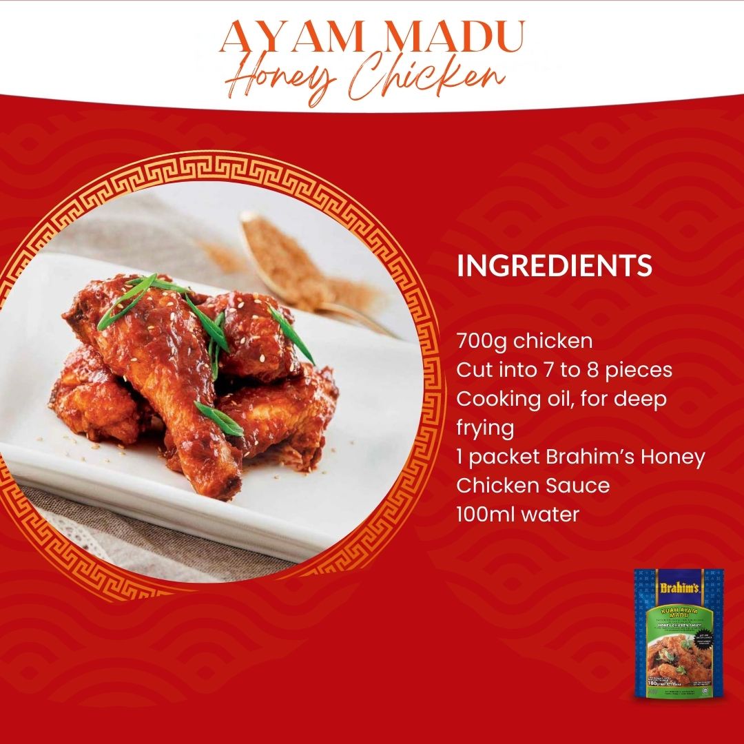 ayam madu ingredients