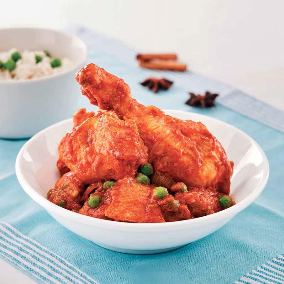 Chicken in Spicy Tomato Sauce