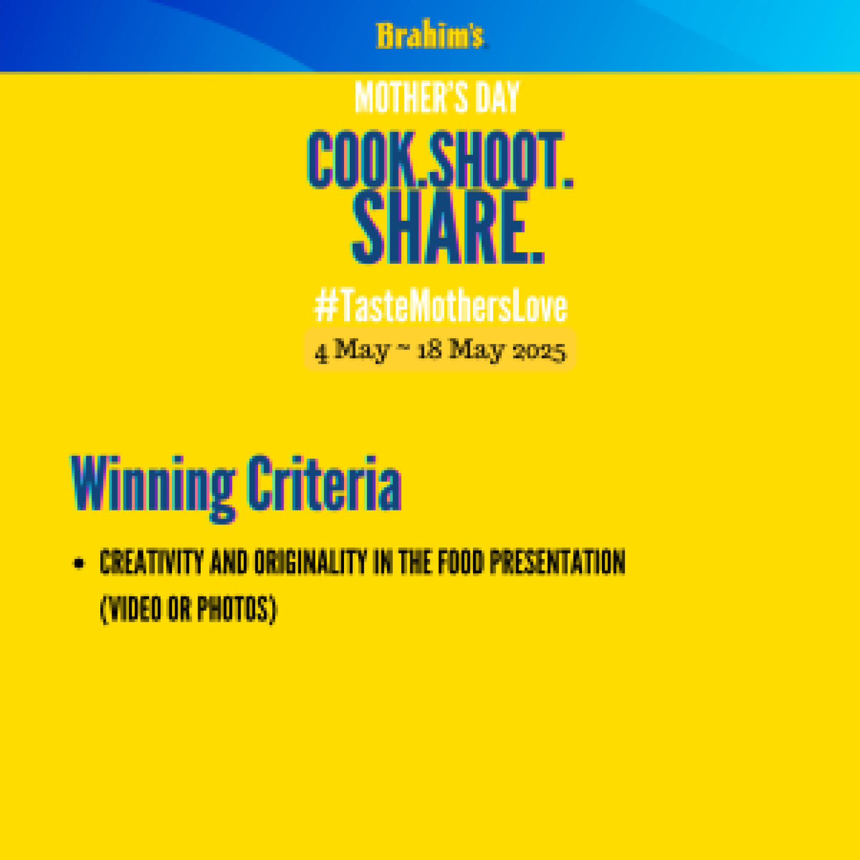 4 winning criteria 4 winning criteria