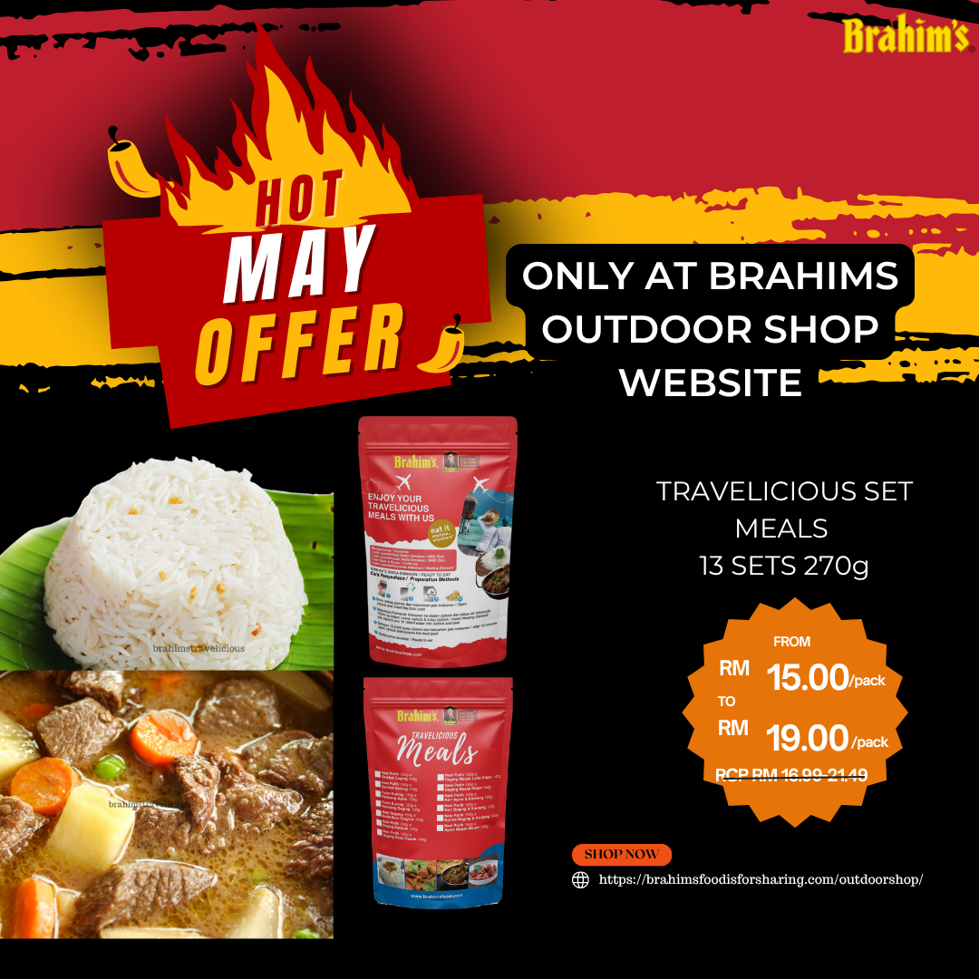 MRE TRAVELICIOUS MEALS 270g