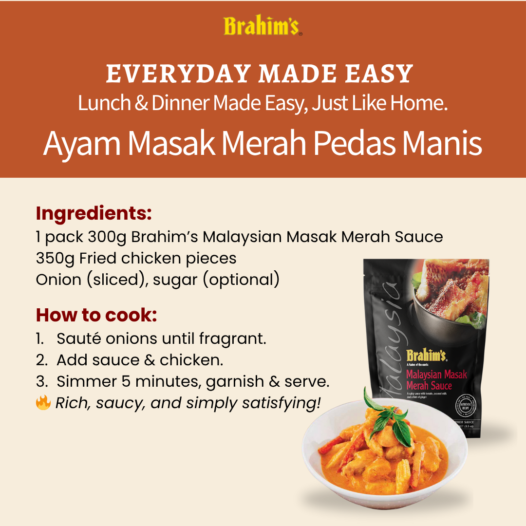 Ayam Masak Merah Pedas Manis Ayam Masak Merah Pedas Manis