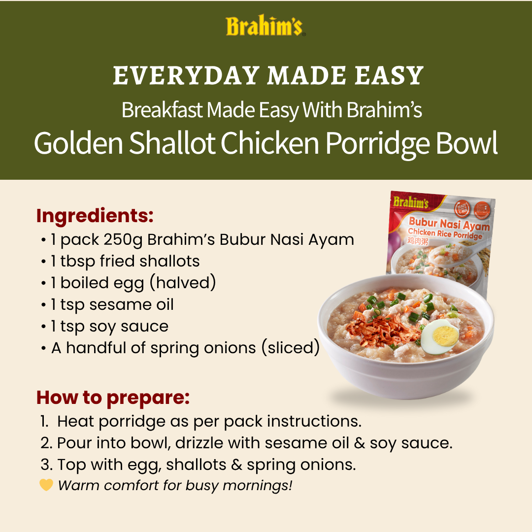 Golden Shallot Chicken Porridge Bowl Golden Shallot Chicken Porridge Bowl