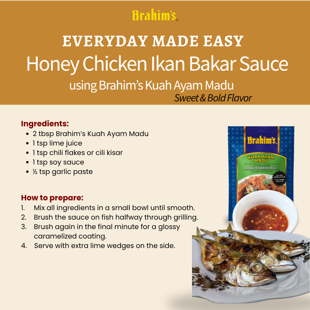 Honey Chicken Ikan Bakar Sauce Honey Chicken Ikan Bakar Sauce