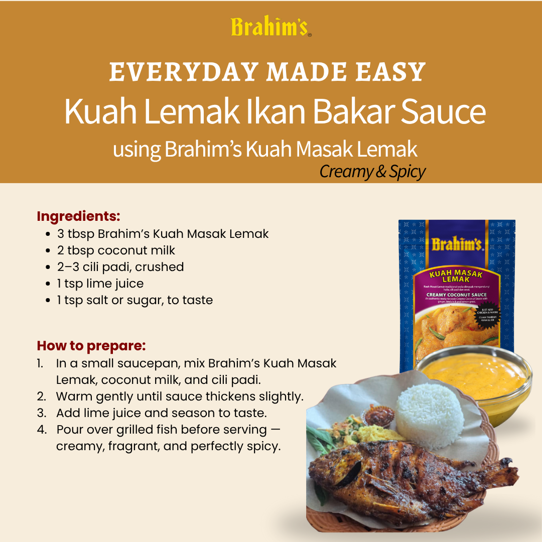 Kuah Lemak Ikan Bakar Sauce Kuah Lemak Ikan Bakar Sauce