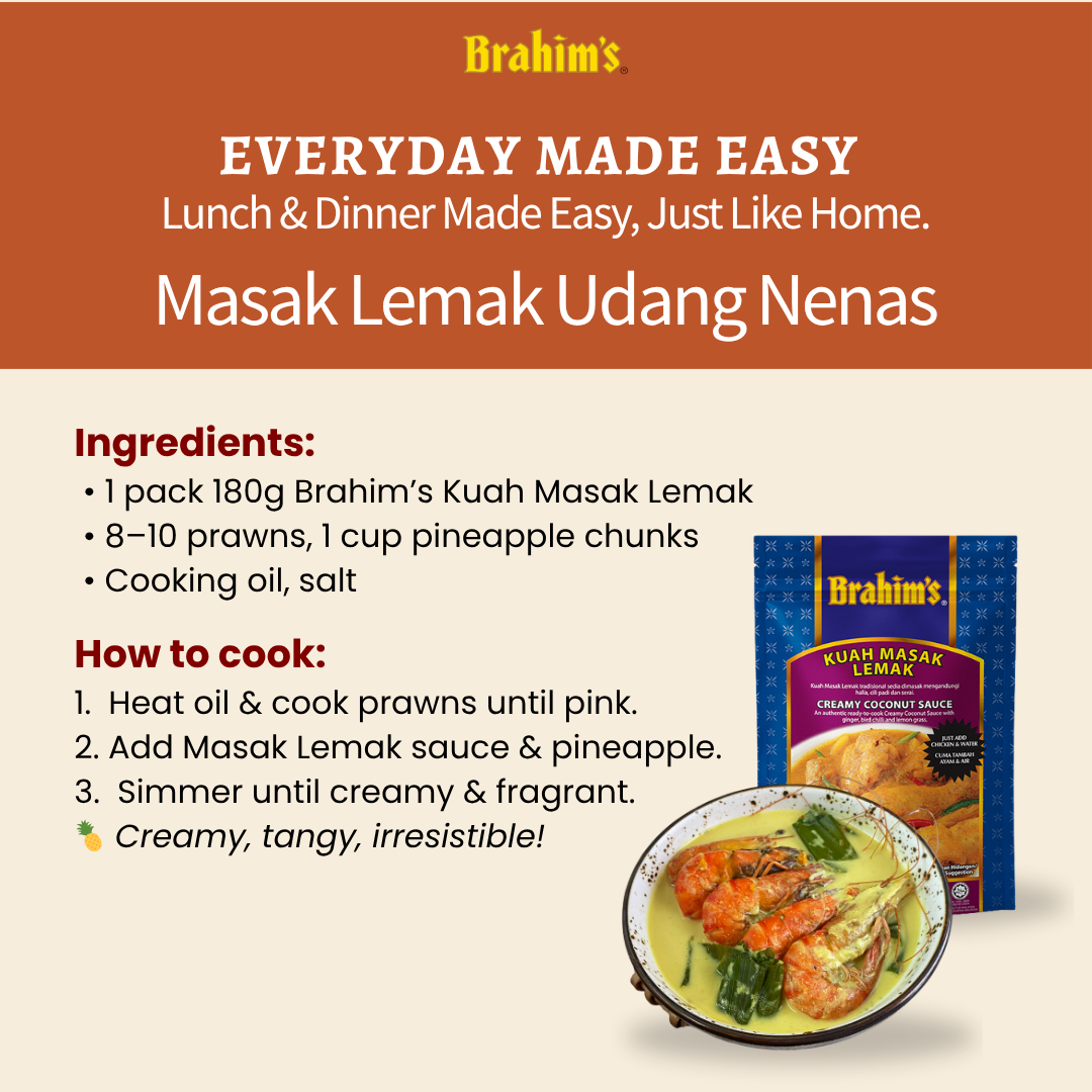 Masak Lemak Udang Nenas Masak Lemak Udang Nenas