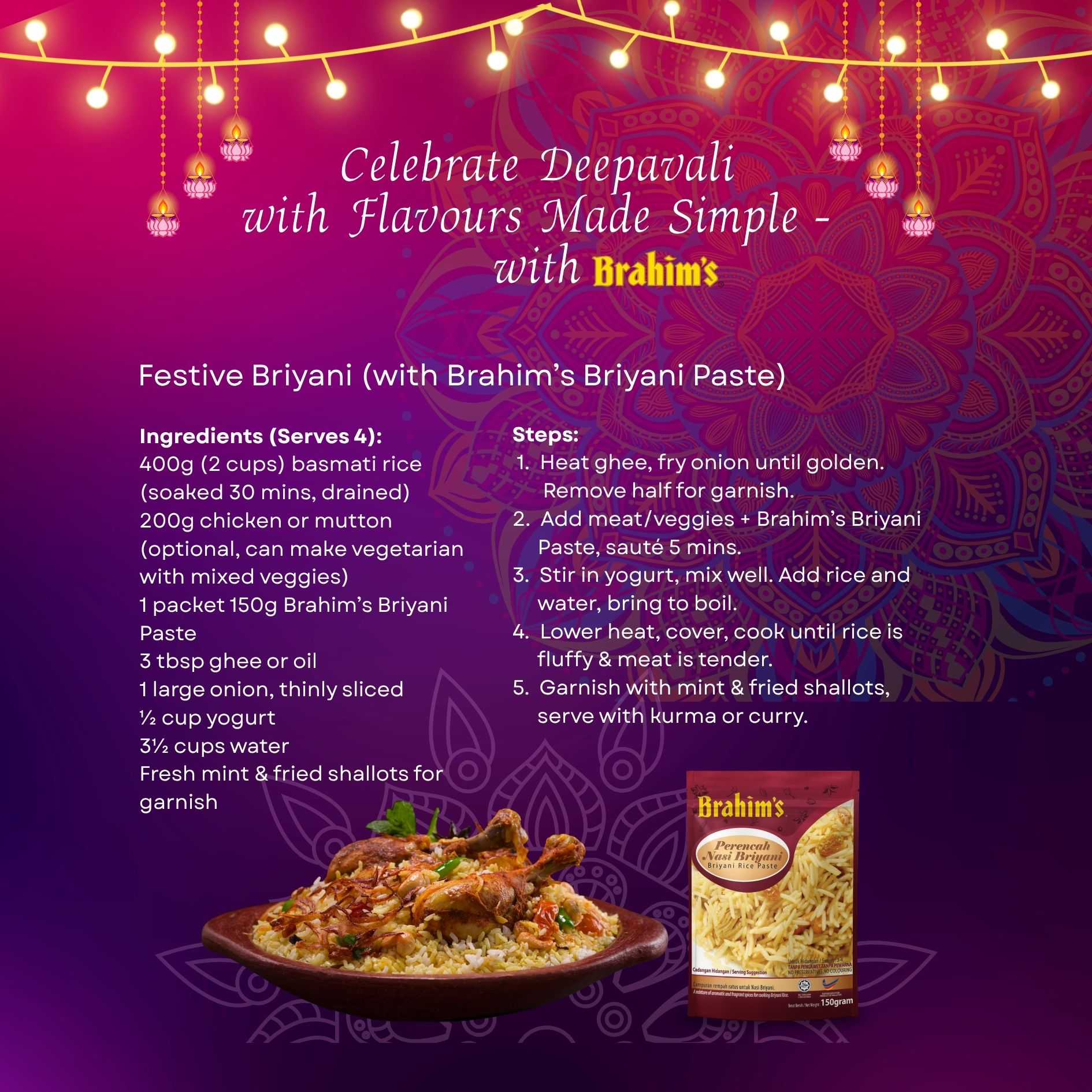 R briyani rice