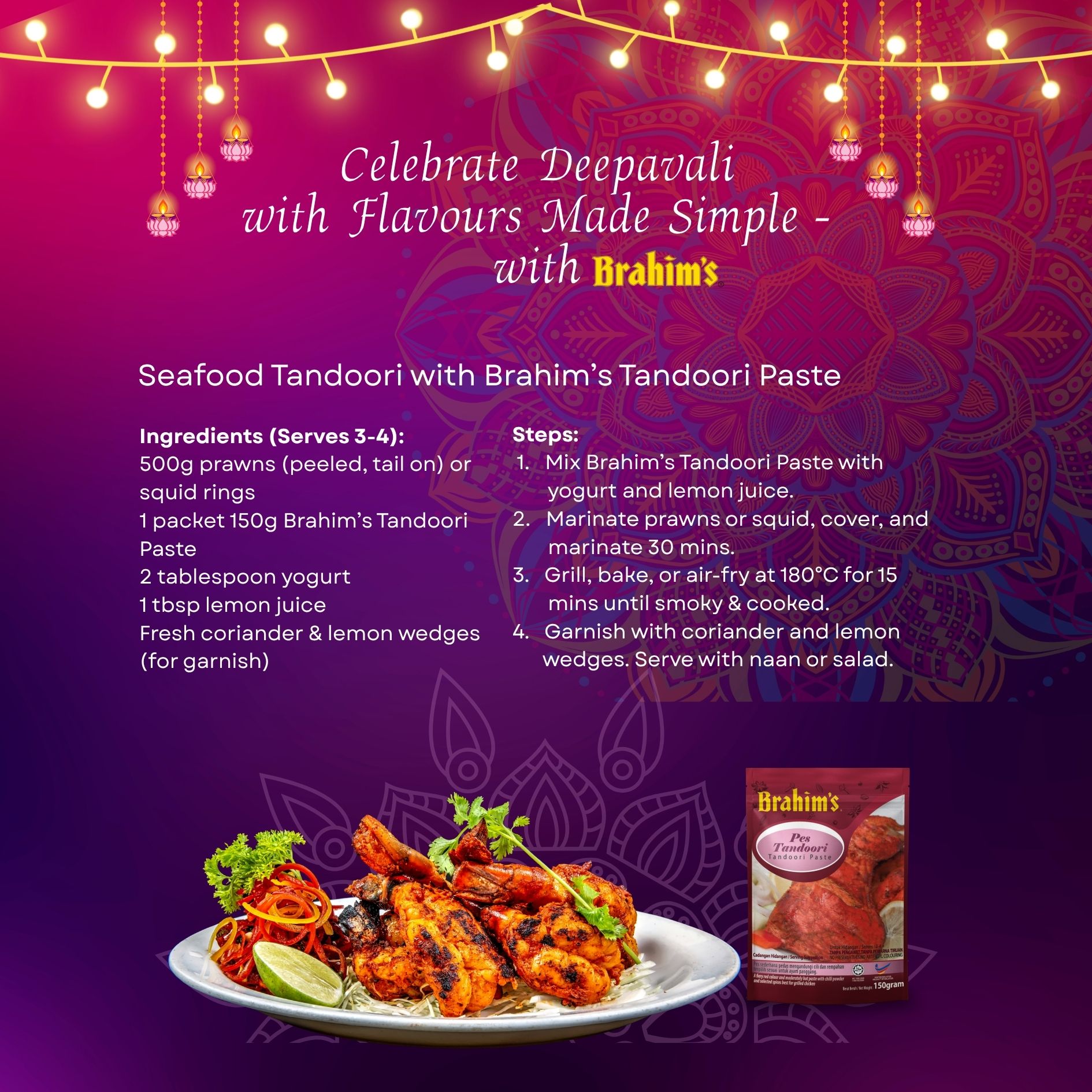 R1 seafood tandoori