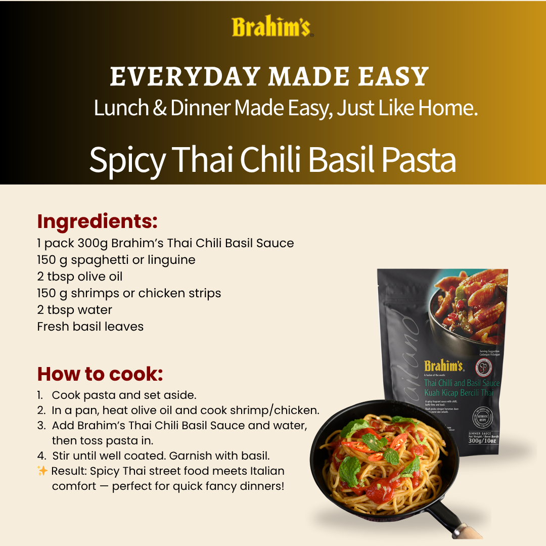 Spicy Thai Chili Basil Pasta Spicy Thai Chili Basil Pasta