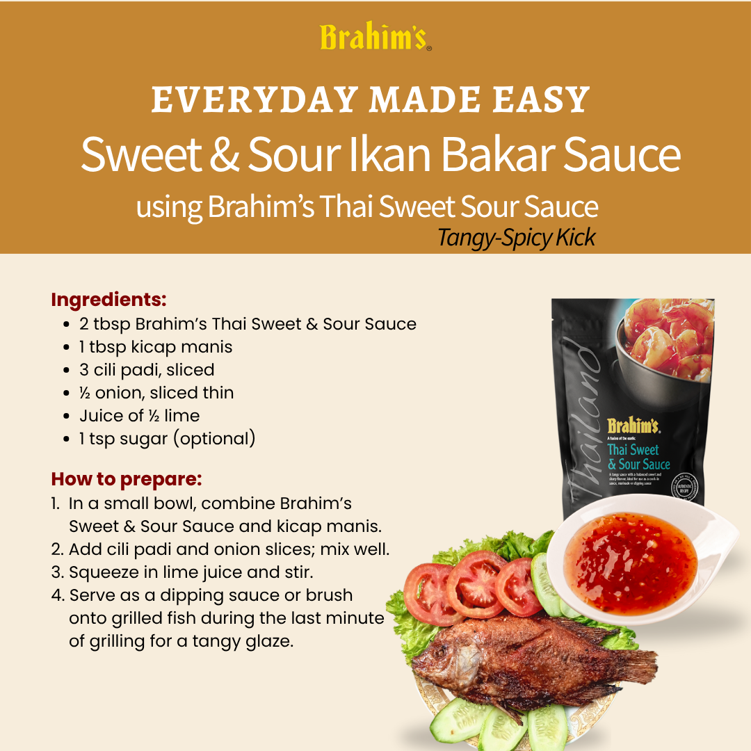 Sweet & Sour Ikan Bakar Sauce Sweet & Sour Ikan Bakar Sauce