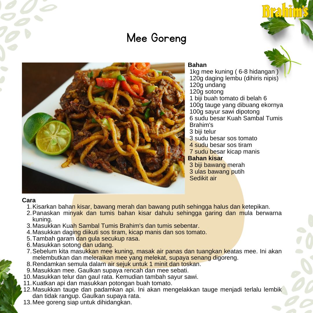 Recipe: Mee Goreng