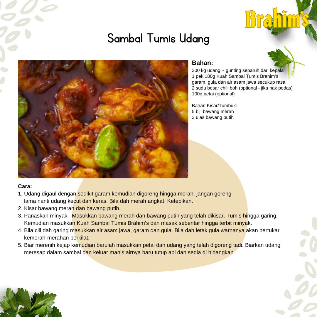 Recipe: Sambal Tumis Udang