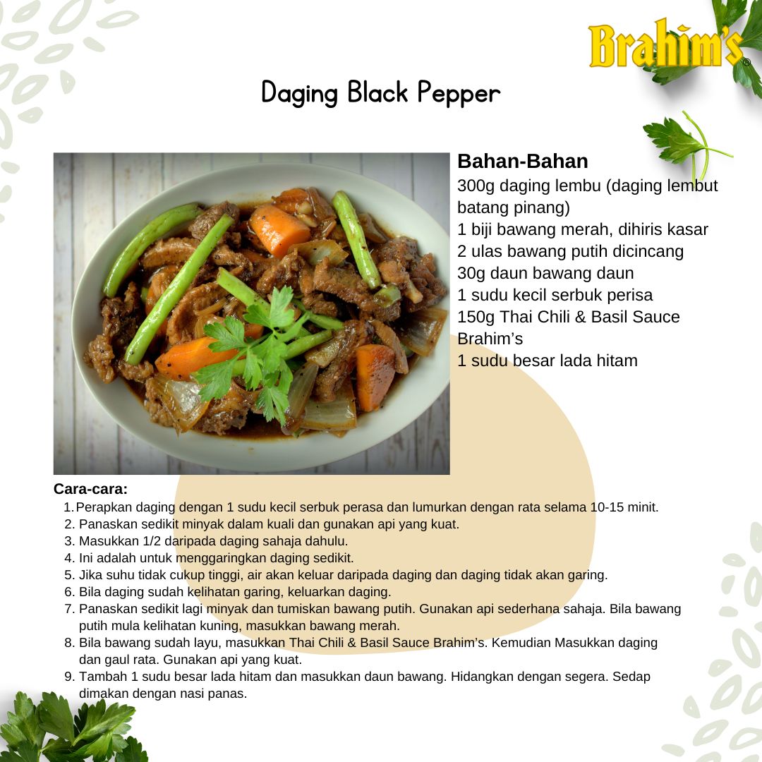 Recipe: Daging Black Pepper