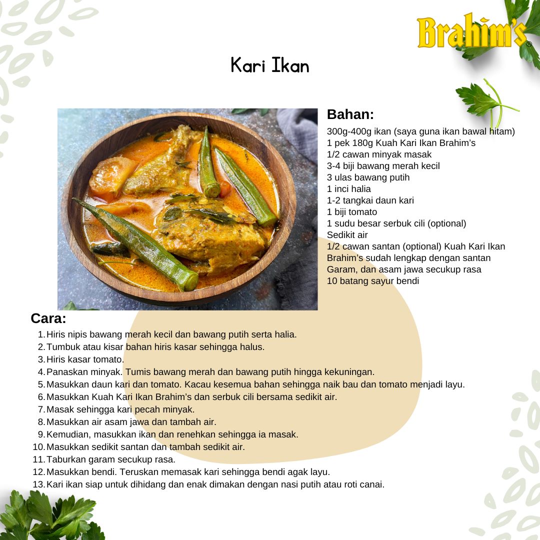 Kari Ikan resipi
