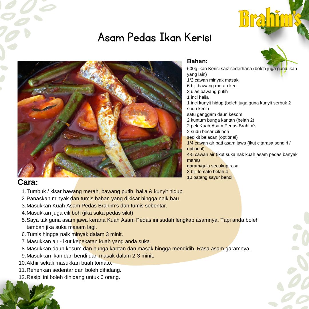 Recipe: Asam Pedas Ikan Kerisi
