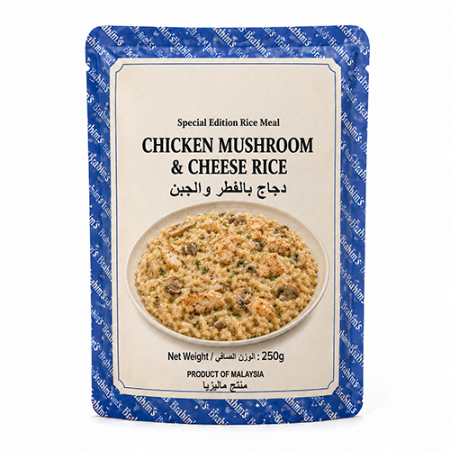 Chicken Mushroom & Cheese Rice