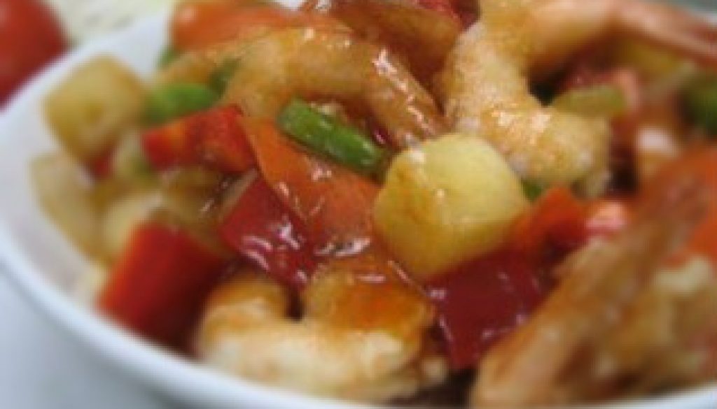 Thai Sweet And Sour Prawns