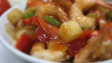 Thai Sweet And Sour Prawns