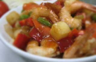 Thai Sweet And Sour Prawns