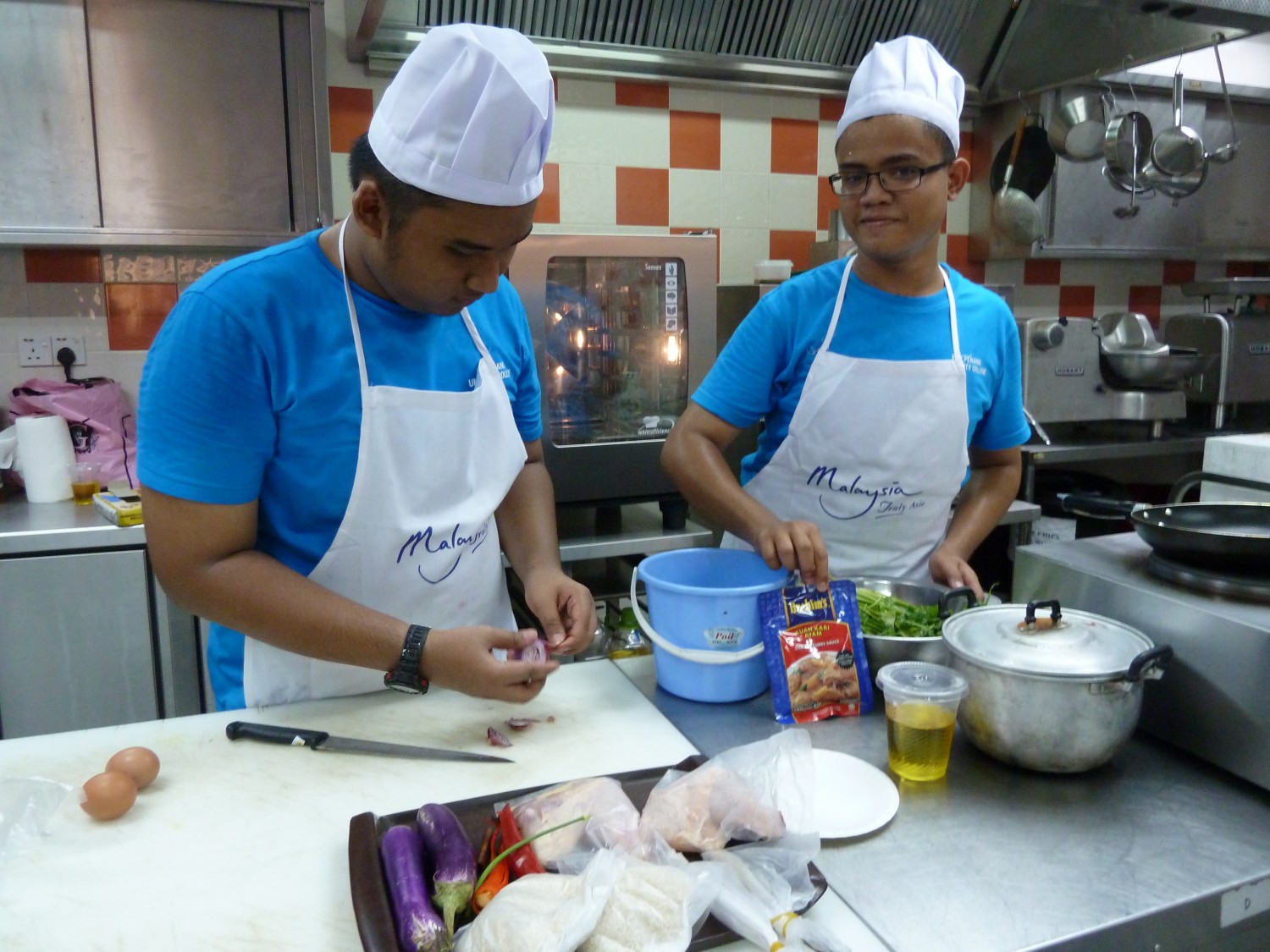 Brahim’s food showcase at KDU Penang University College’s Power Chef Competition 2016