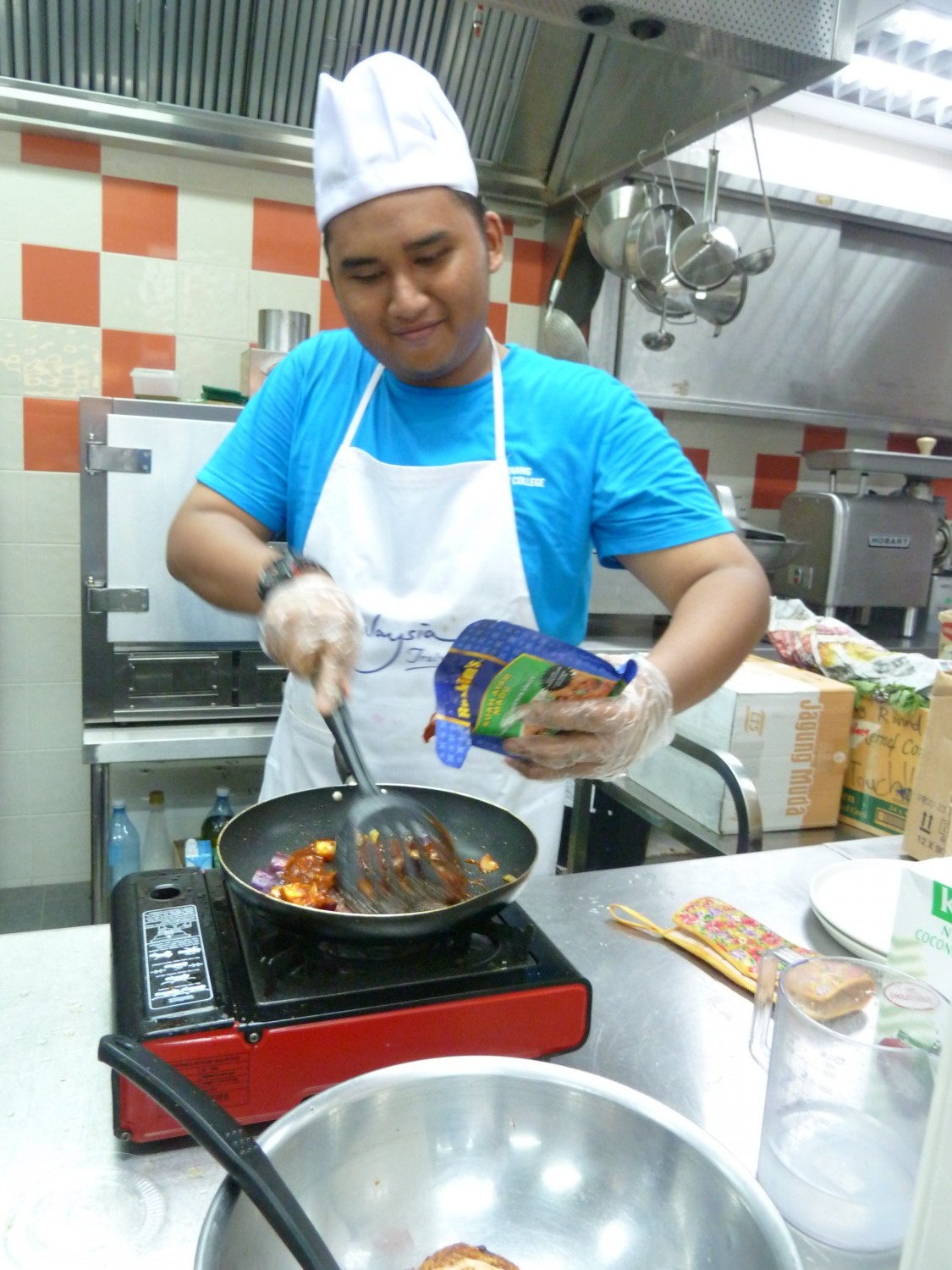 Brahim’s food showcase at KDU Penang University College’s Power Chef Competition 2016