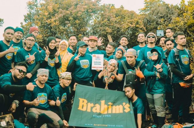 Participants at Gunung Gayong (Korga)