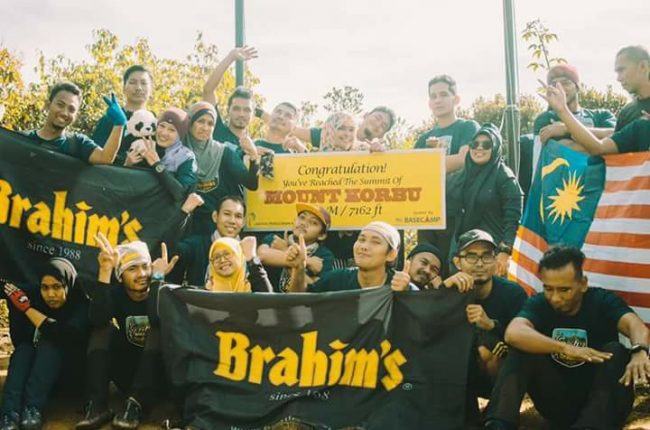 Participants at Gunung Korbu