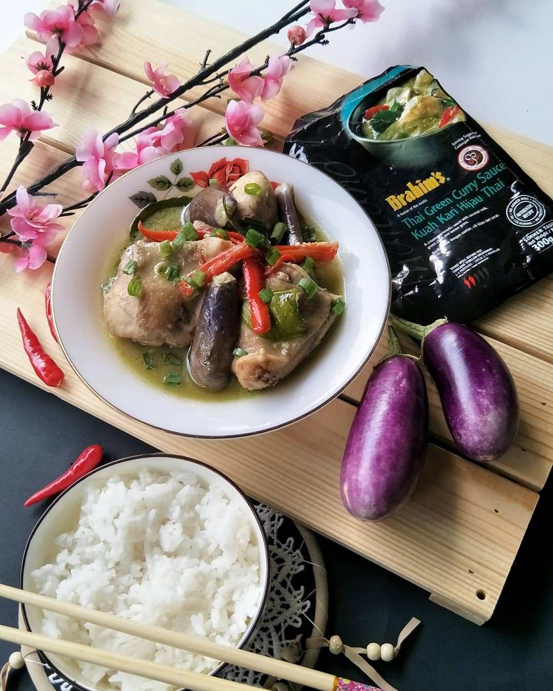 Brahim\'s Chicken Thai Green Curry by mamaauni82