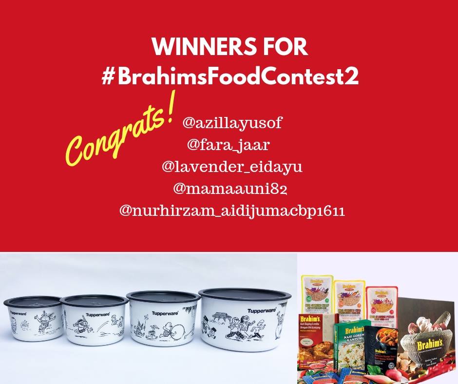 #BrahimsFoodContest2 ~ winning photos