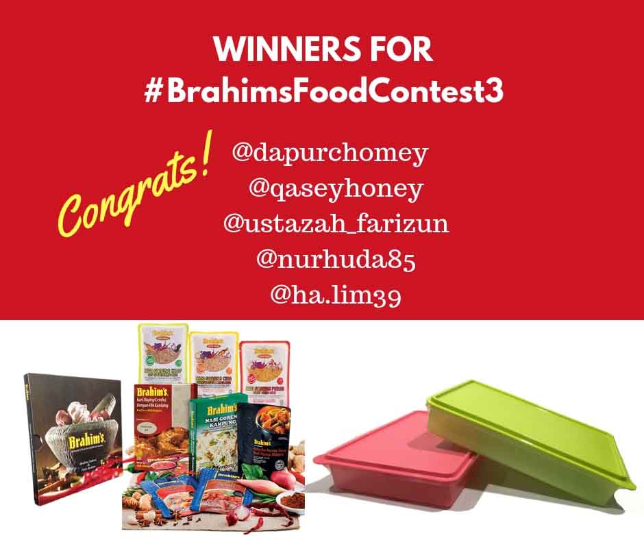 #BrahimsFoodContest3 ~ winning photos