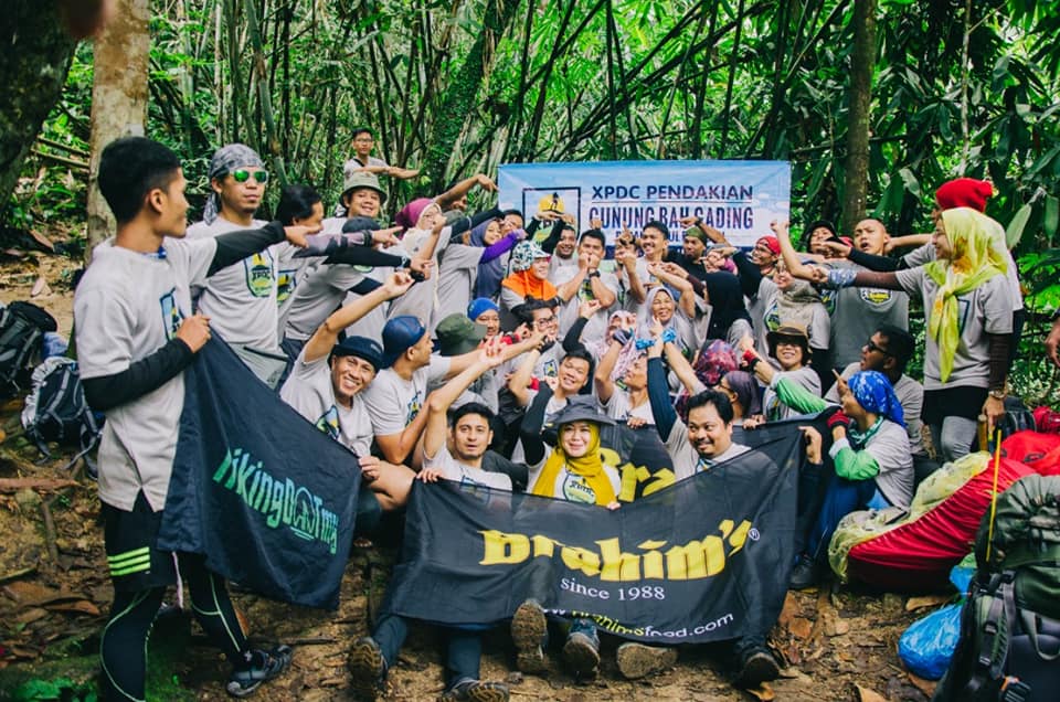 Xpedisi #13 pendakian bersama Brahim's ke Gunung Bah Gading Perak