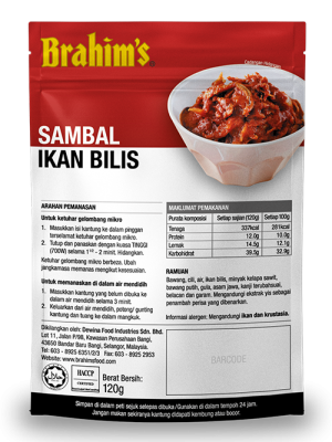 Anchovies Sambal