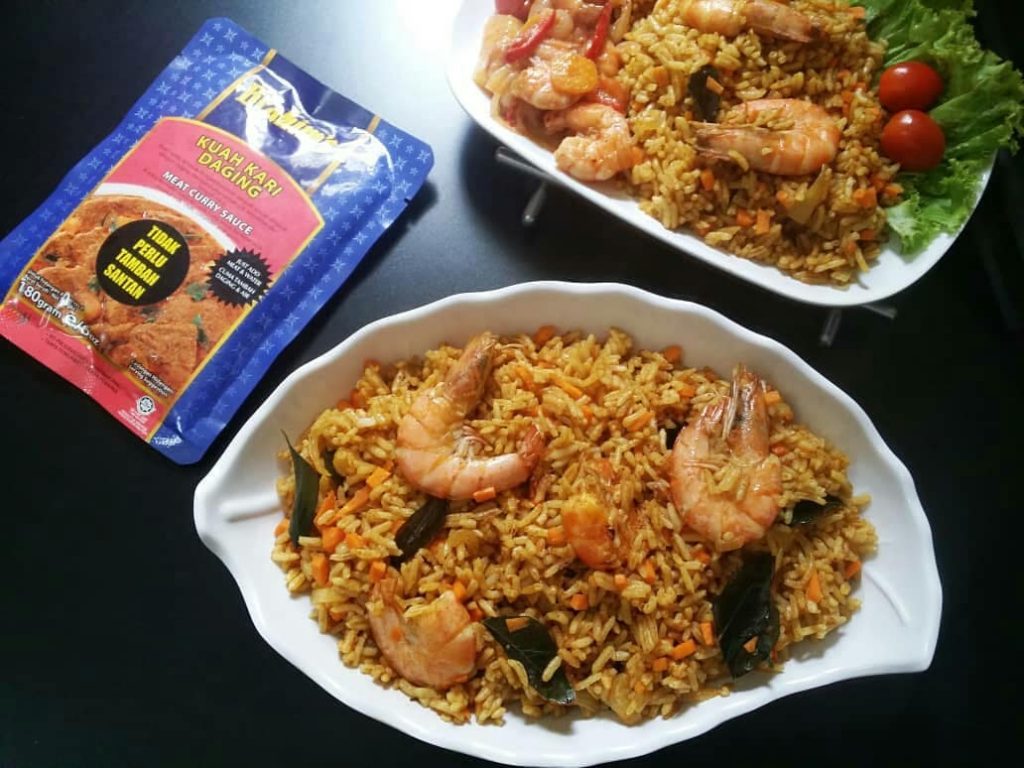 Nasi Goreng Kari Udang@qutanne