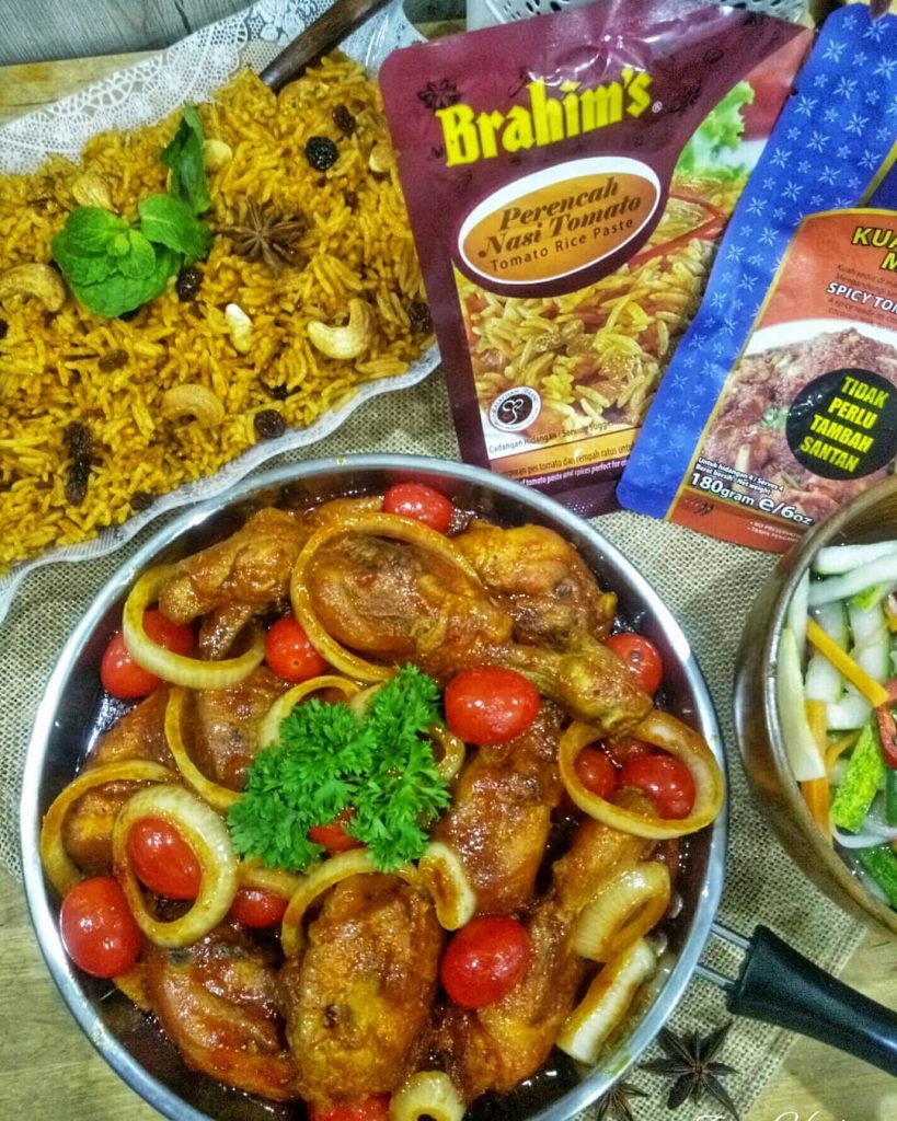 nasi tomato ayam masak merah4@chezulkefli