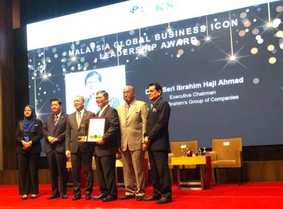 Brahim's Dewina Group of Companies received the Malaysian Global Business Icon Leadership Award - 23 February 2023