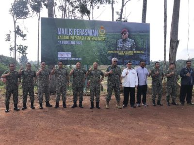 Malaysian Army Partners Desatera Sdn Bhd in the Launch of Army Integrated Farm at Syed Sirajuddin Camp Gemas, Negeri Sembilan - 14 February 2023
