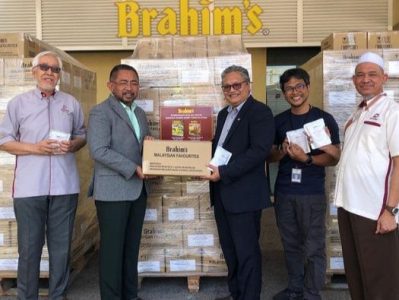 Brahim’s Dewina Group Contributes 30,000 Packets of MRE Rice For Turkiye 