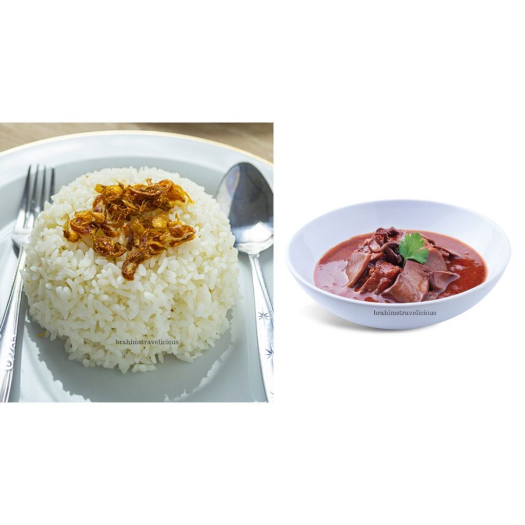 Nasi Putih & Sambal Sotong