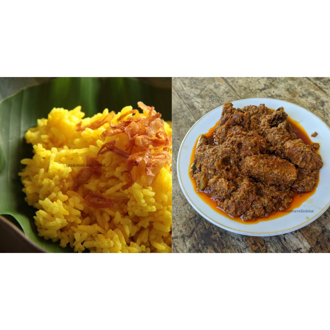 Pulut Kuning & Rendang Ayam